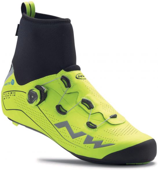 Northwave Flash Arctic GTX raceschoen fluo geel heren 80171031-40