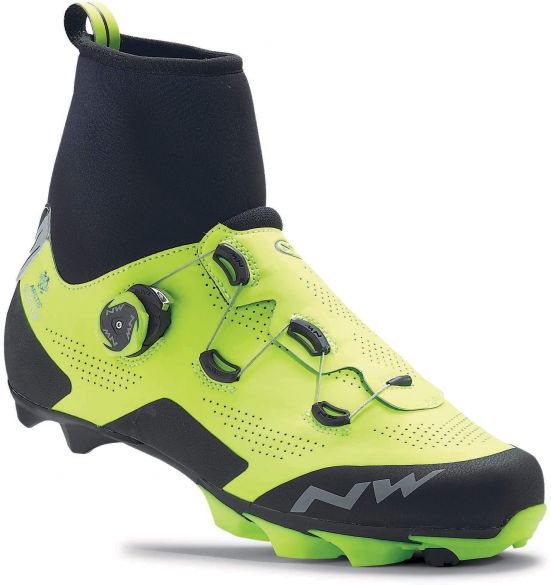 Northwave Raptor Arctic GTX Mountainbikeschoen fluo/zwart heren 80172023-41