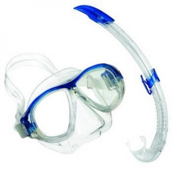 Aqua Lung Sport Coral LX + Airflex LX Snorkelset blauw AS111840
