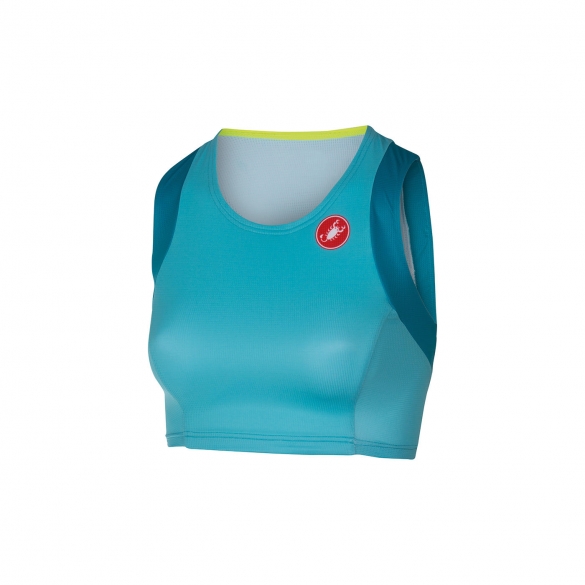 Castelli Free W short top blauw dames 16077-066 CA16077-066
