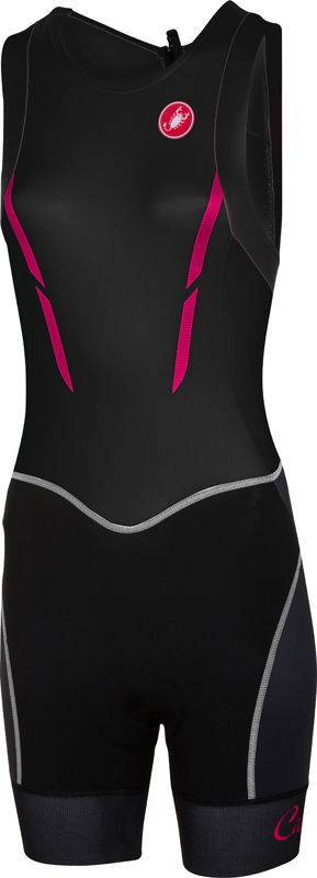 Castelli Free W tri itu suit mouwloos zwart dames 16079-010 16079-010