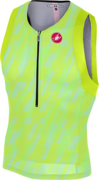 Castelli Free tri top pro groen heren 18106-084