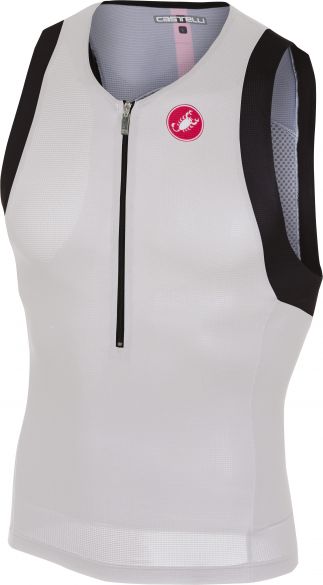 Castelli Free tri top wit heren XXXL