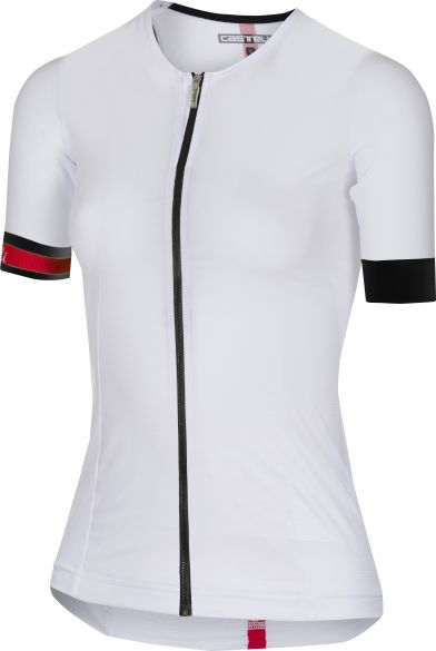 Castelli Free speed W race jersey tri top wit/zwart dames 18116-101