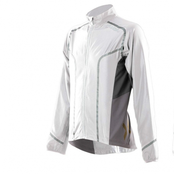 2XU Active 360 run jacket men`s MR1923a WHT/CHR MR1923a