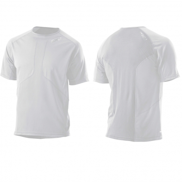 2XU Comp Run S/S Top wit (MR2284a) 2XUMR2284AWHITE