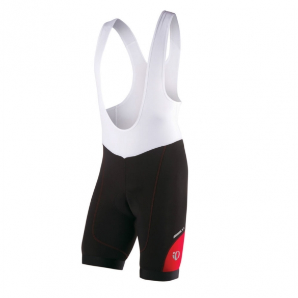 Pearl Izumi PRO in R-Cool fietsbroek met bretels black-red