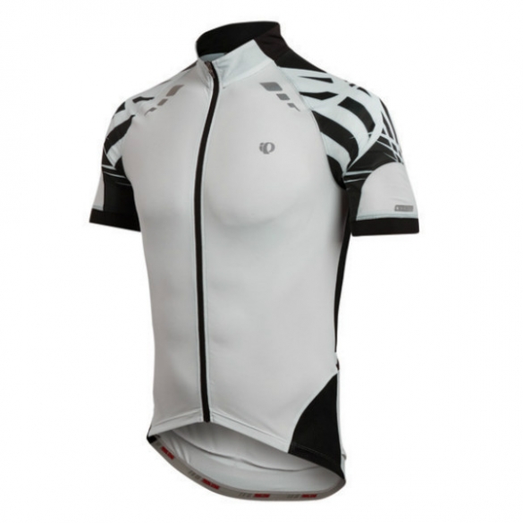 Pearl Izumi PRO In-R-Cool fietsshirt korte mouw heren white black PI11121210wb