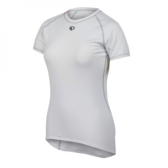 Pearl Izumi transfer Lite ondershirt korte mouw dames wit PI14221101wit