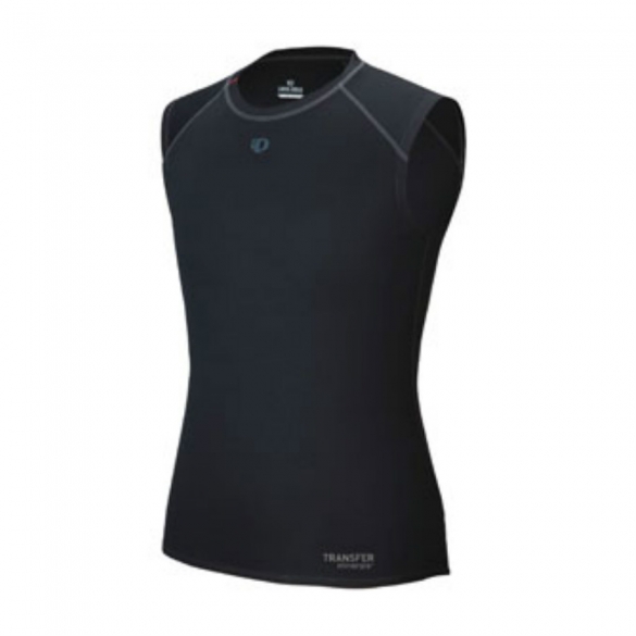 Pearl Izumi transfer ondershirt mouwloos heren zwart PI3895zwart