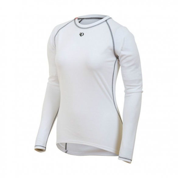 Pearl Izumi transfer ondershirt lange mouw dames wit PI3905wit