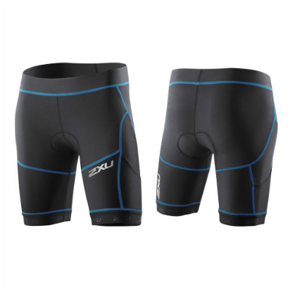 2XU G:2 Long Distance Tri Short dames 2014 WT2692b Black/Ultramarine blue 2XUWT2692BBLK