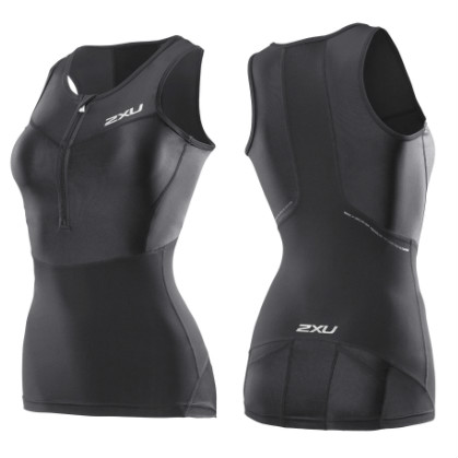 2XU G:2 compression tri singlet dames 2014 WT2702a BLK/BLK 2XUWT2702ABLK