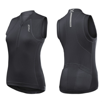 2XU multi-sport tri singlet dames 2014 WT2714a Black/Black 2XUWT2714ABLK