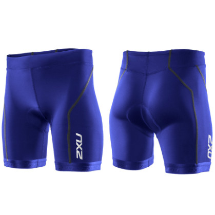 2XU Active tri short dames 2014 WT2720b Nautic blue/Nautic blue 2XUWT2720BBLBL
