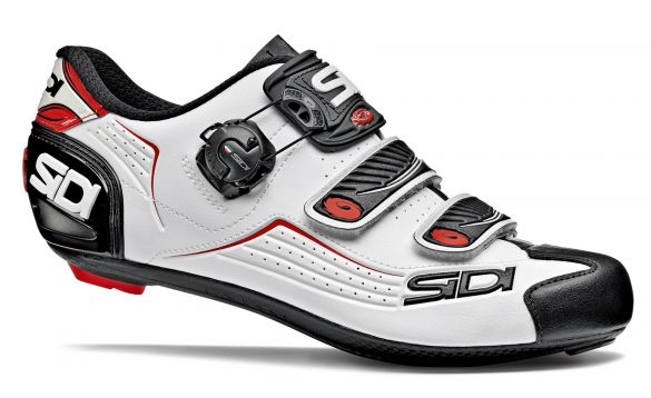 Sidi Alba raceschoen wit/zwart/rood heren SIDIALBABINERO