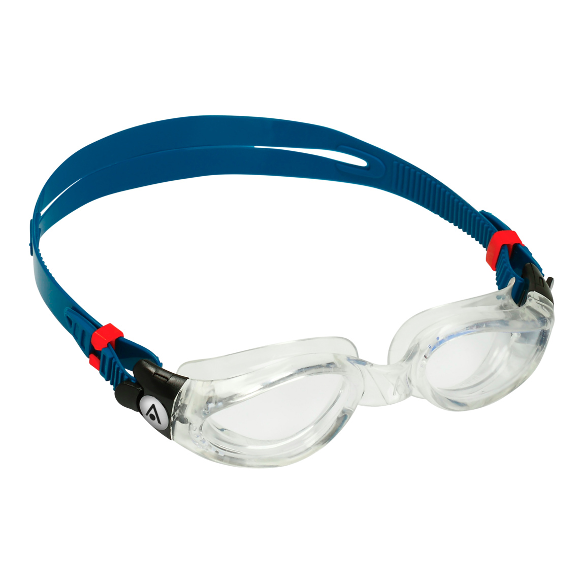 Aqua Sphere Kaiman transparante lens zwembril blauw afbeelding