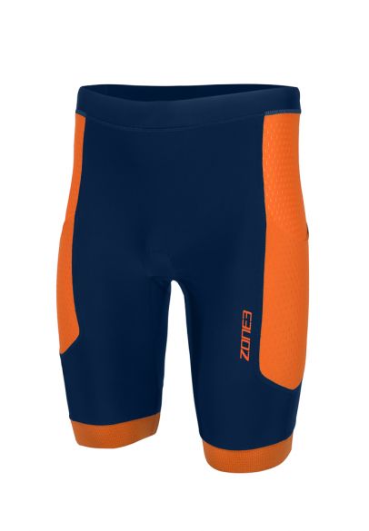 Zone3 Aquaflo plus tri shorts blauw/oranje heren TW18MAQS113