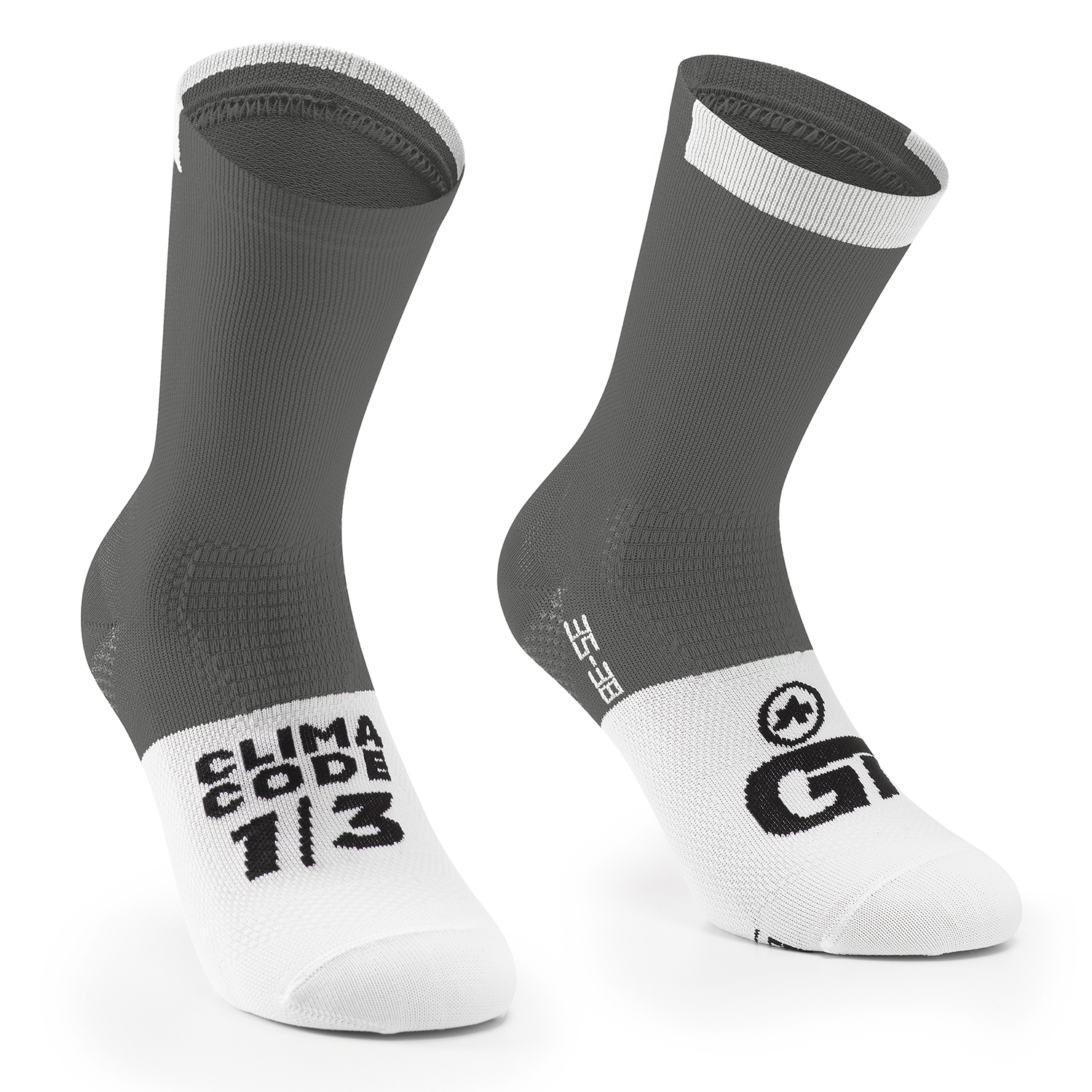 Assos GT fietssokken Rock Grey II