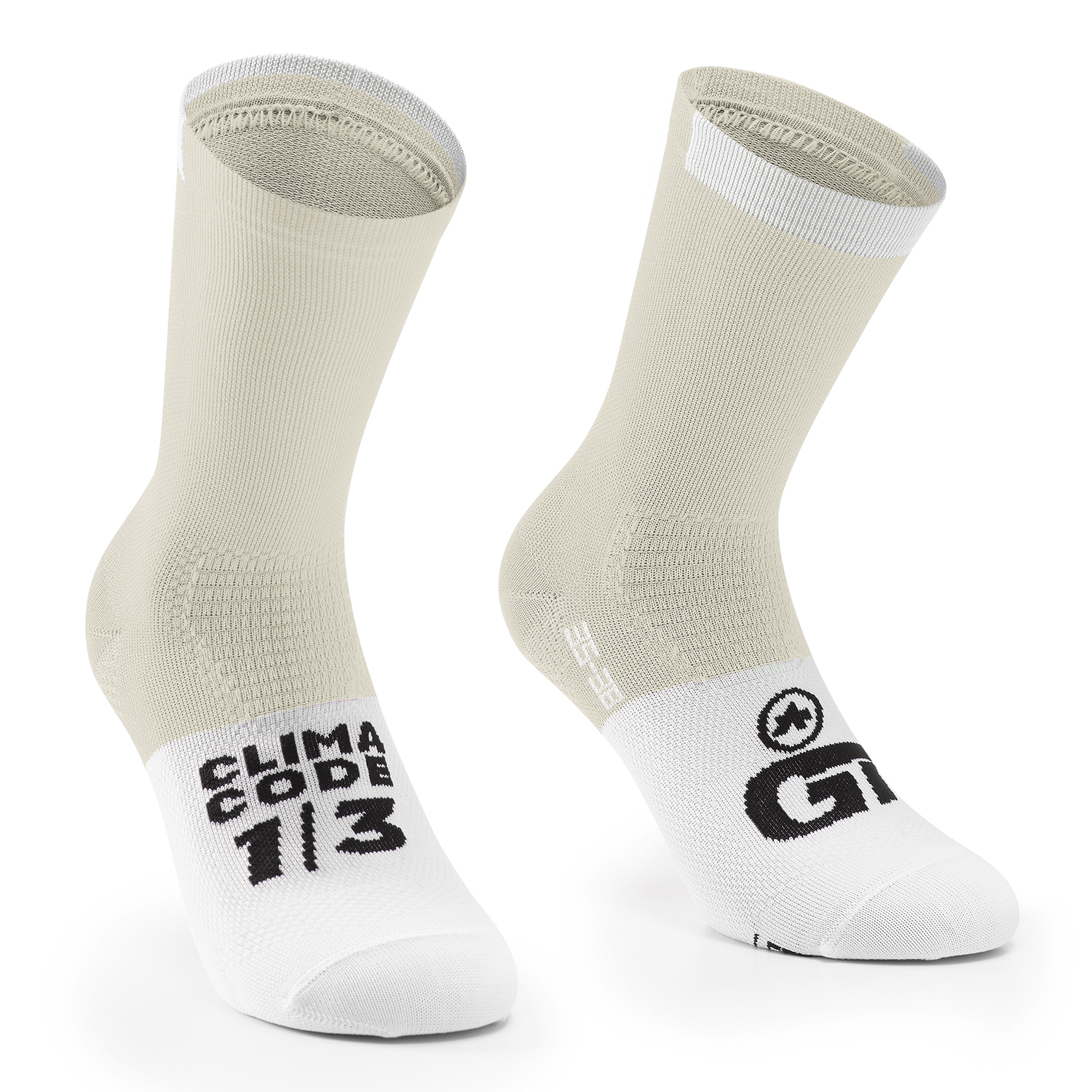 Assos GT fietssokken Moon Sand II