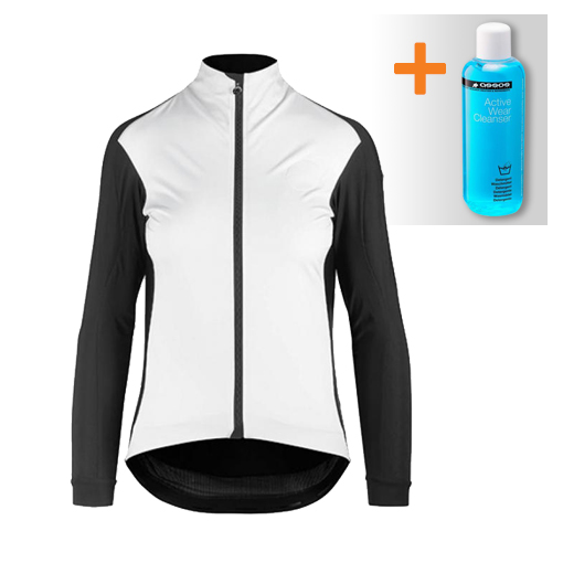Assos BonkaJacketLaalalai fietsjack wit/zwart dames 123033757