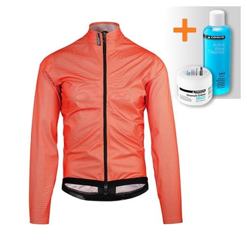 Assos Equipe RS regenjacket rood unisex 133234349-VRR