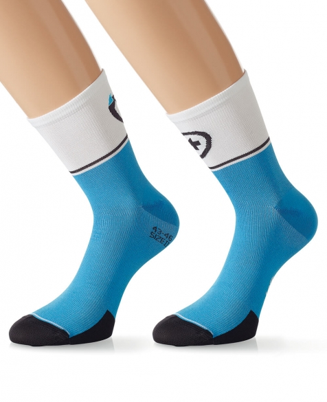 assos exploitSocks_evo7 fietssokken heren blauw 136065229