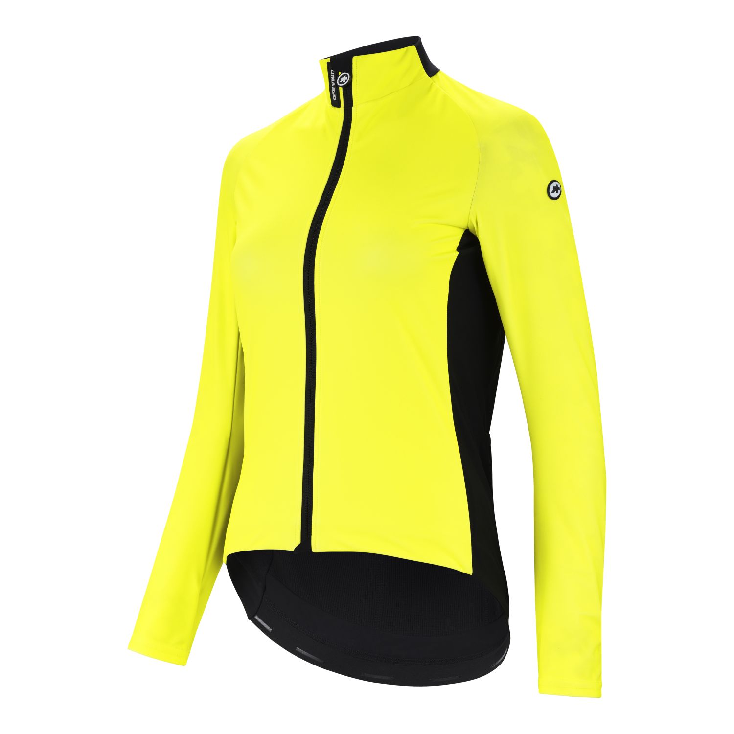 Assos Uma GT Ultraz winter EVO fietsjack geel dames XLG