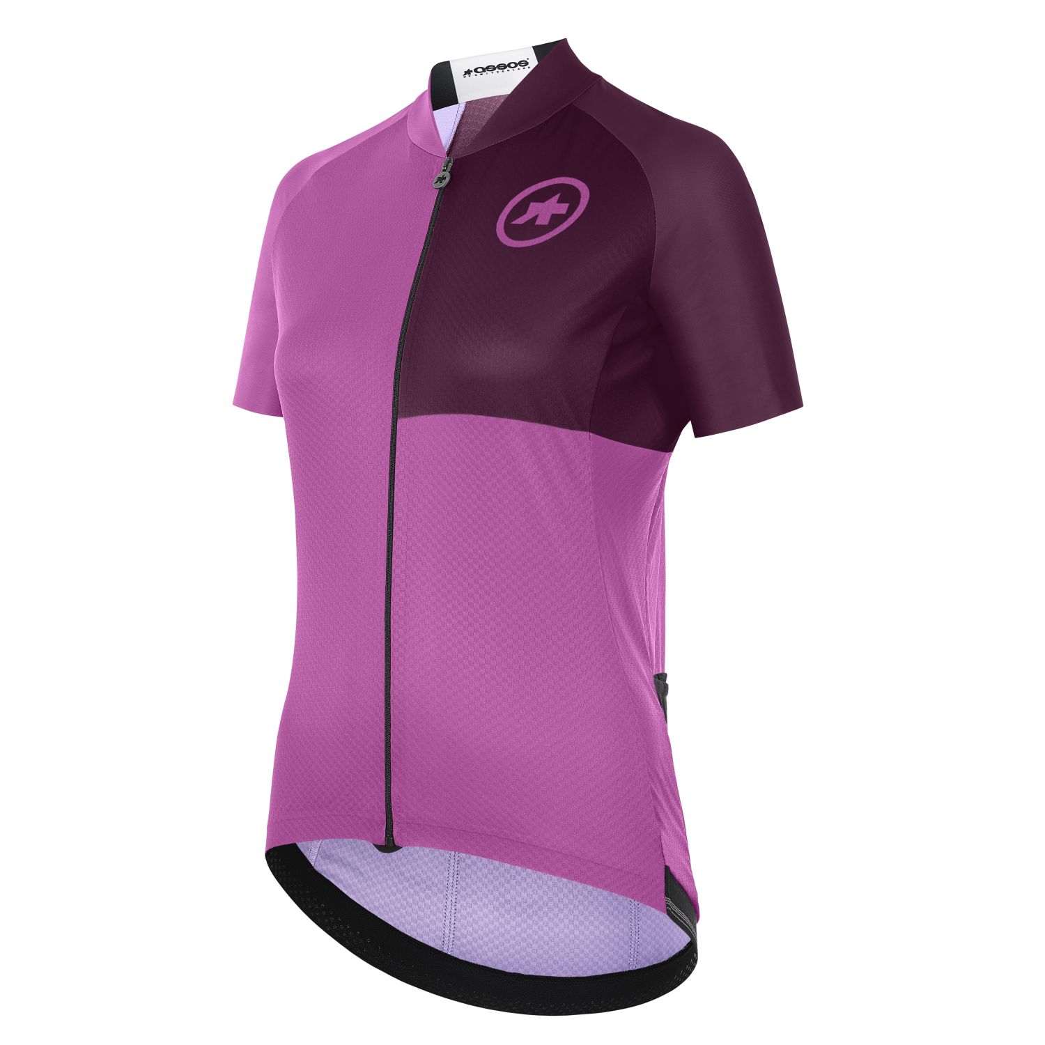 Assos UMA GT C2 EVO Stahlstern fietsshirt korte mouw roze dames M