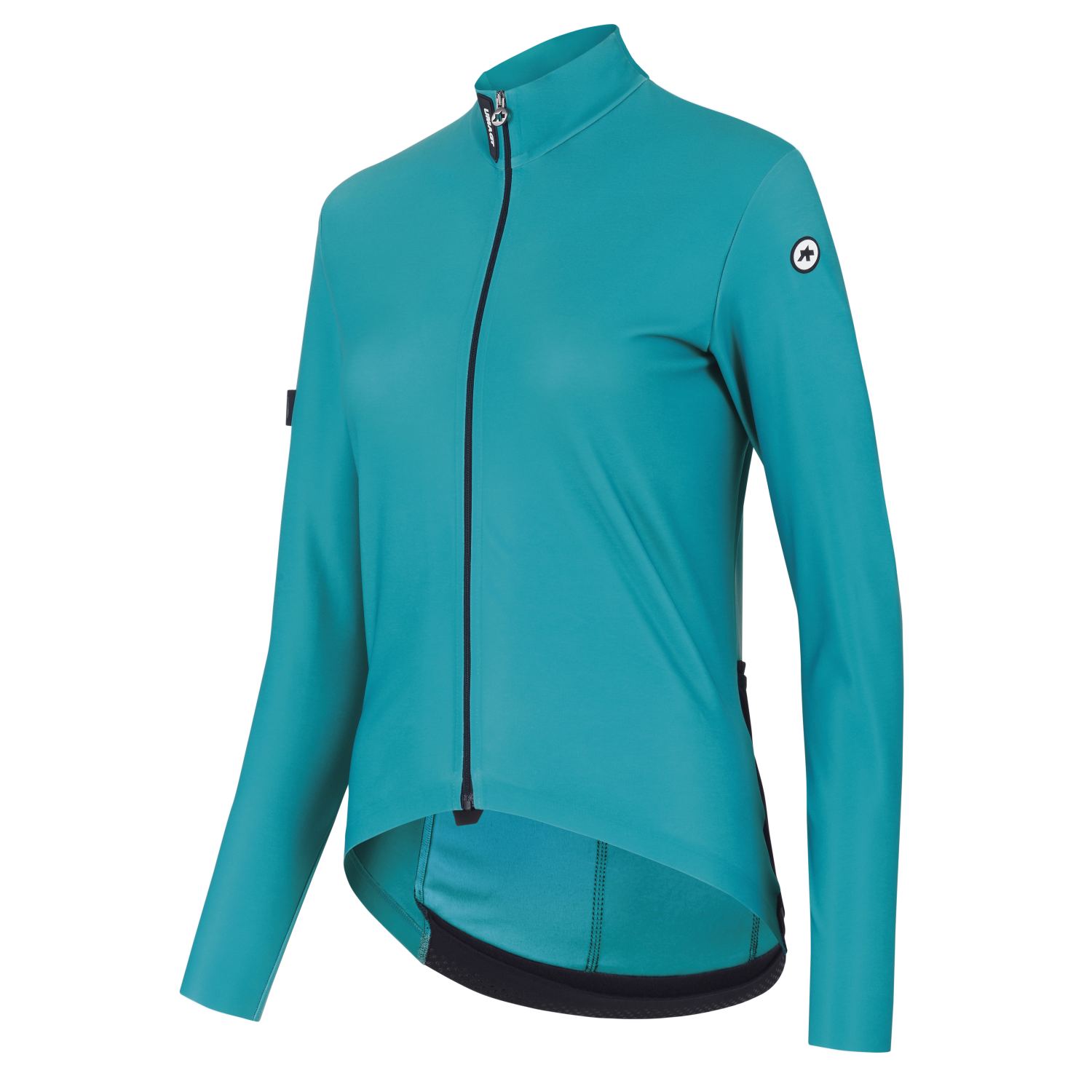 Assos Mille GT spring/fall fietsshirt C2 lange mouw turqoise green dames L