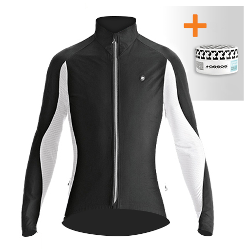 Assos iJ.haBu.5 fietsjack wit heren 113031256-VRR