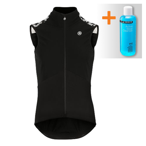 Assos Mille GT Spring fall Airblock vest zwart heren 11.34.350.18