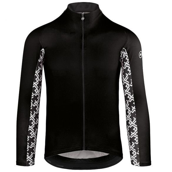 Assos Mille GT summer lange mouw fietsshirt zwart heren 11.24.276.18