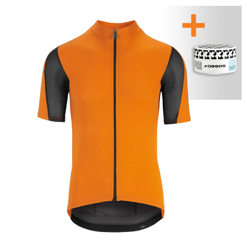 Assos Rally SS fietsshirt oranje heren 51202073B