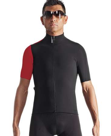 Assos SS.campionissimo Fietsshirt zwart/rood heren 112025947