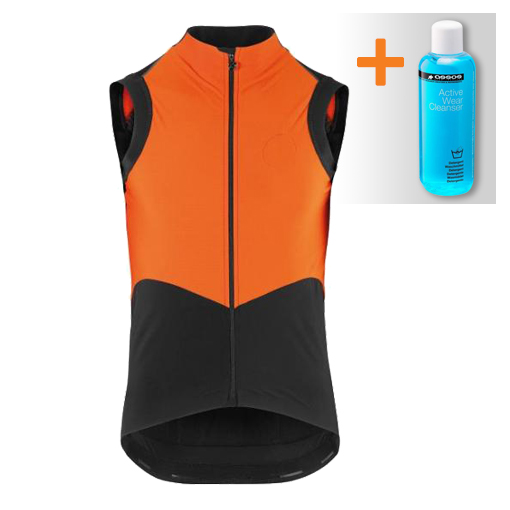 Assos Tiburugiletéquipe mouwloos vest oranje heren 113033434