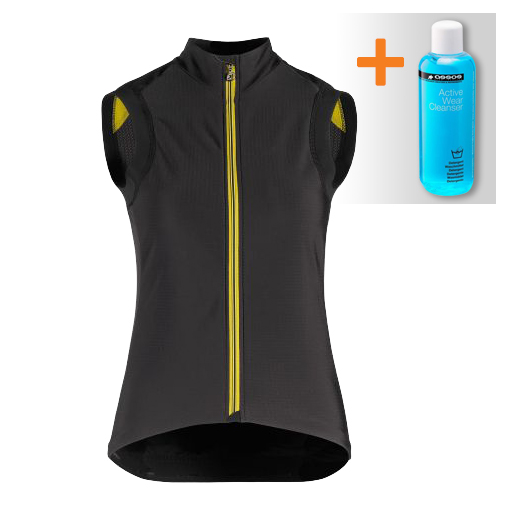 Assos TiburuGiletLaalalai mouwloos vest zwart dames 123034118
