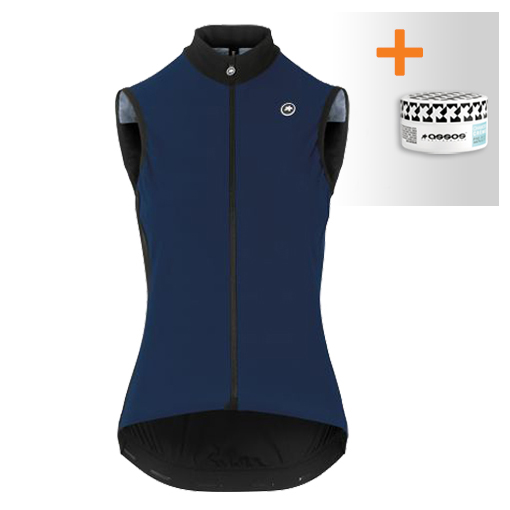 Assos Uma GT Spring fall Airblock vest blauw dames 123435125