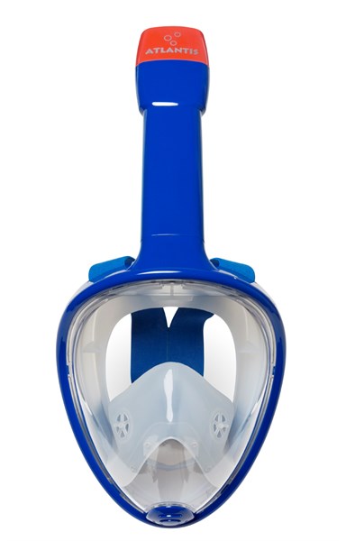 Atlantis Full face snorkelmasker blauw AT0019