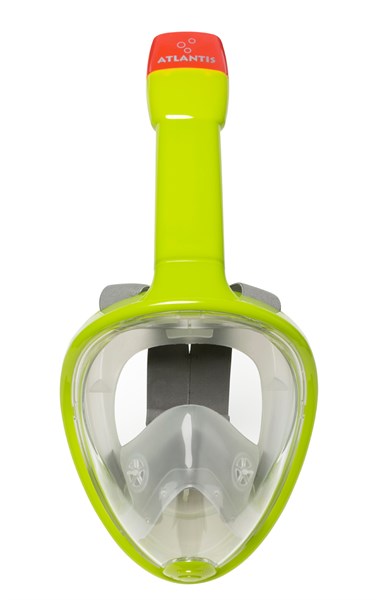 Atlantis Full face snorkelmasker groen AT0018