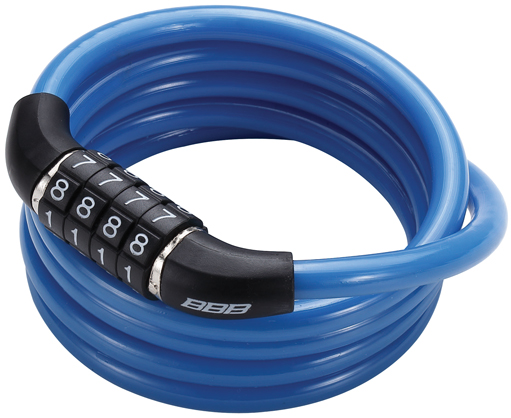 BBB Quickcode Fietsslot BBL-65 blauw 2905456502