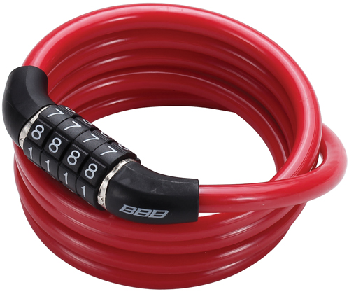 BBB Quickcode Fietsslot BBL-65 rood 2905456503