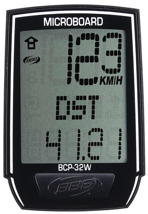 BBB Fietscomputer MicroBoard 13-functies zwart 2909613211
