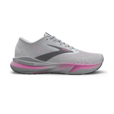 Brooks Adrenaline GTS 24 hardloopschoenen wit/roze dames 1204261B096