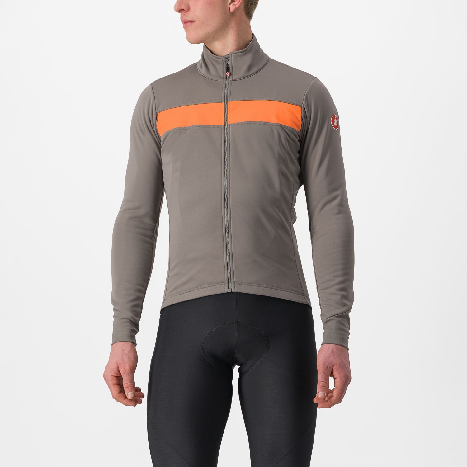 Castelli Raddoppia 3 fietsjack grijs heren XL