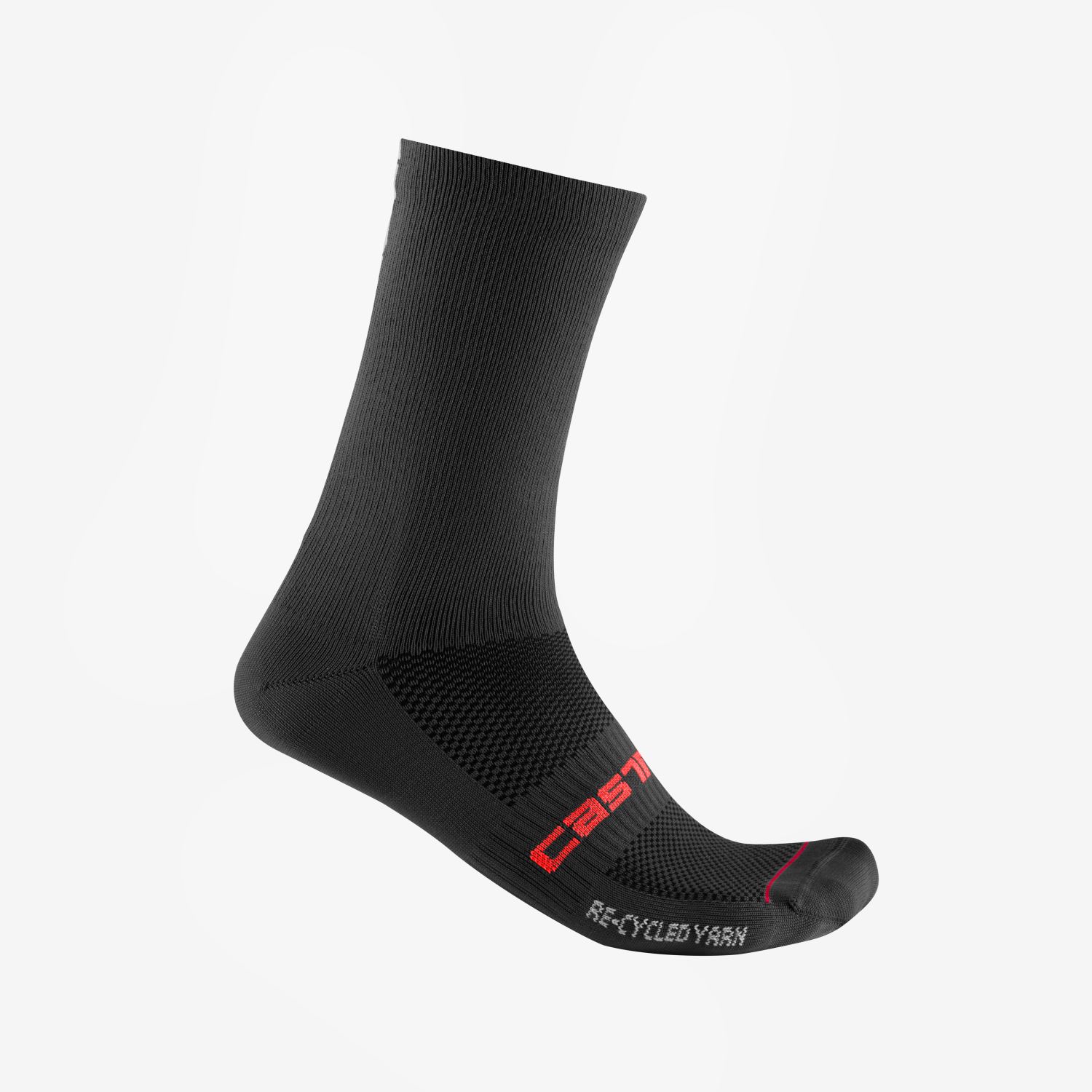 Castelli Re-Cycle Thermal 18 fietsokken zwart heren XXL