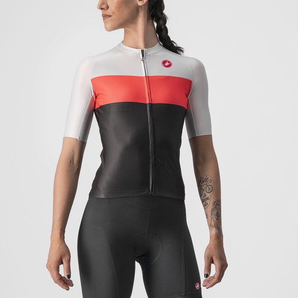Castelli Aero Pro W fietsshirt korte mouw zwart dames L