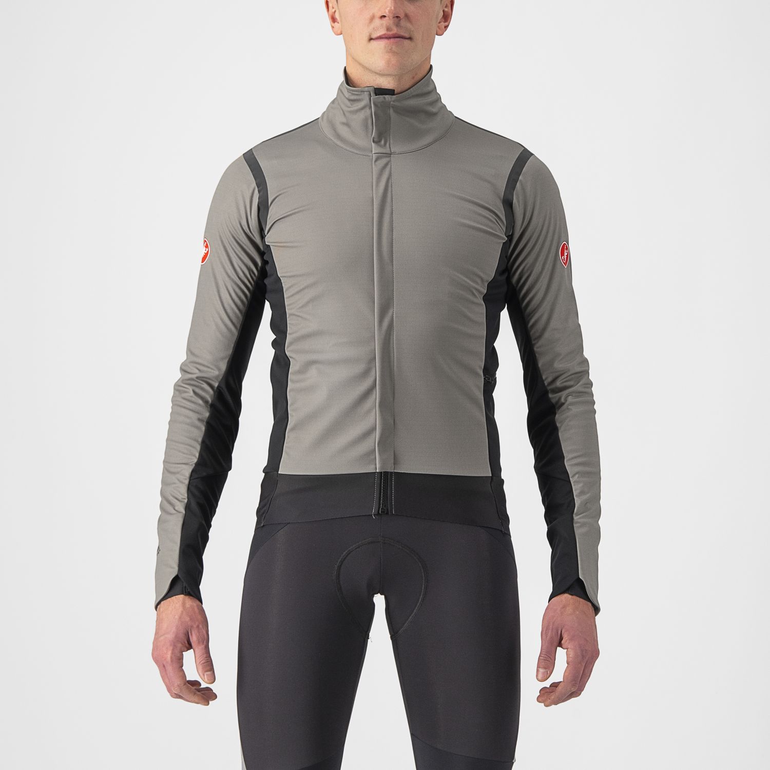 Castelli Alpha RoS 2 fietsjack grijs heren M afbeelding