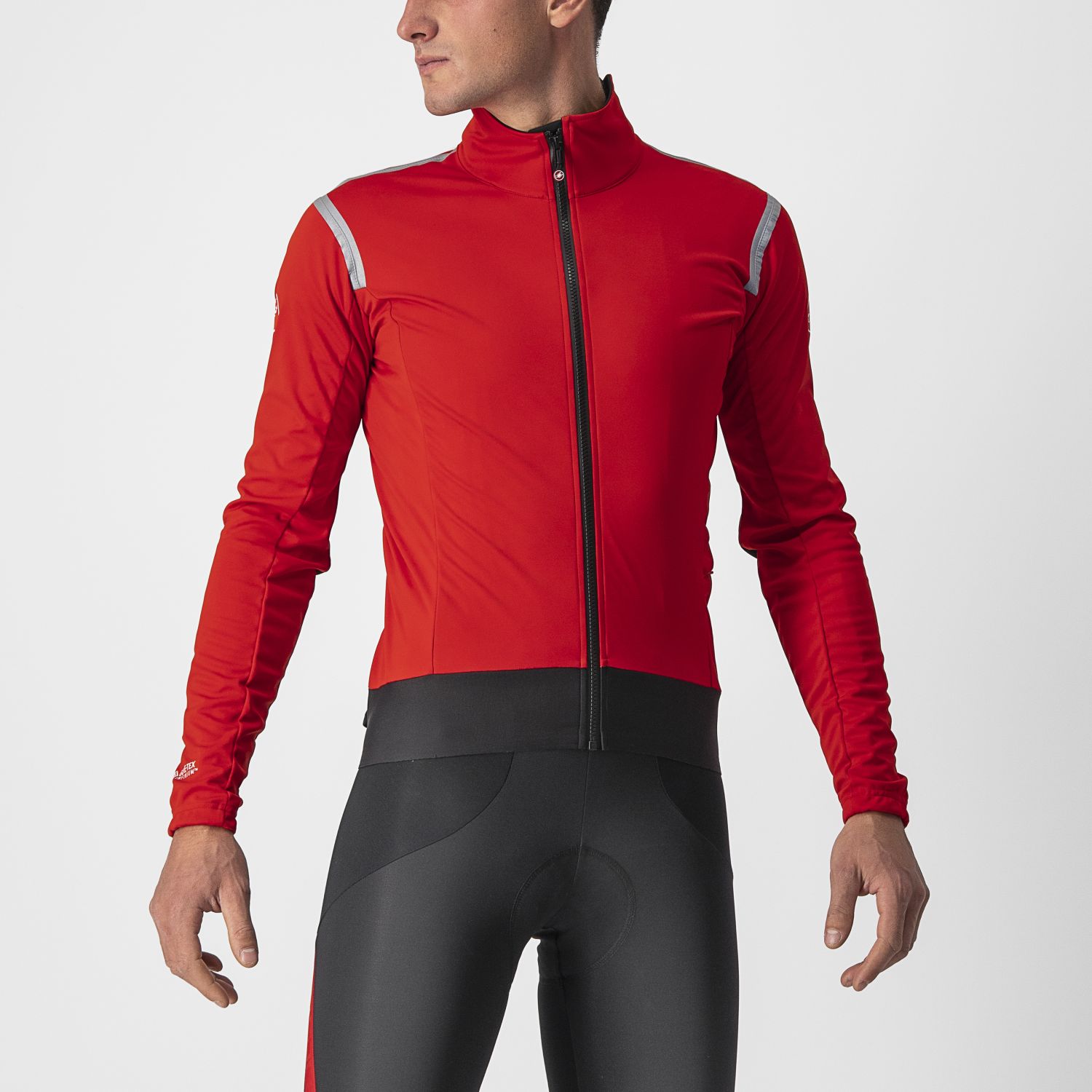 Castelli Alpha RoS 2 light fietsjack rood heren XXL