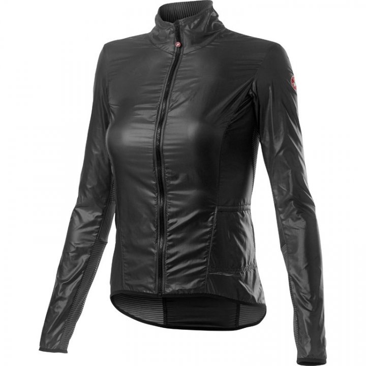 Castelli Aria shell fietsjack grijs dames S